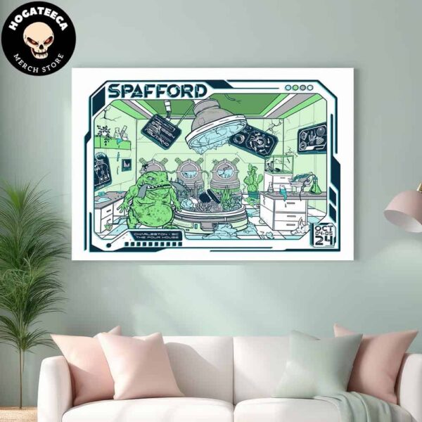 Spafford Merch In Charlotte Nc At The Pour House On Oct 4 5 2024 Home Decor Poster Canvas