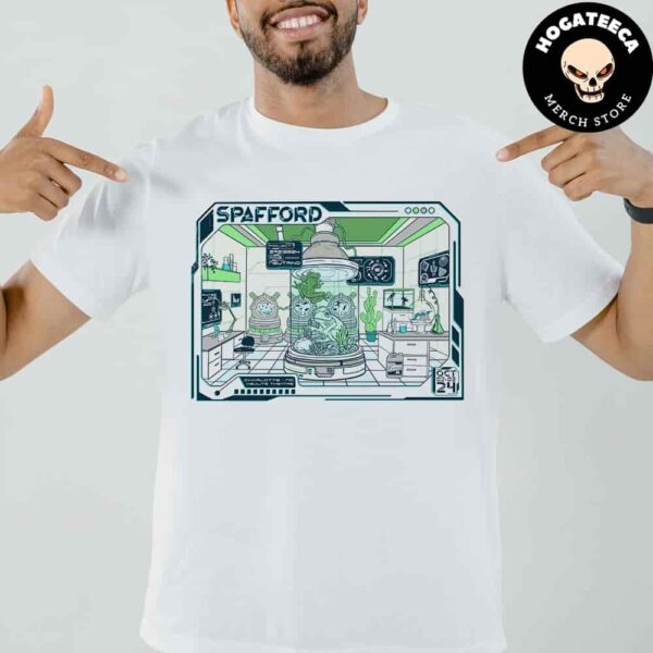 Spafford Merch In Charlotte Nc At Visulite Theatre On Oct 2 3 2024 Unisex T Shirt