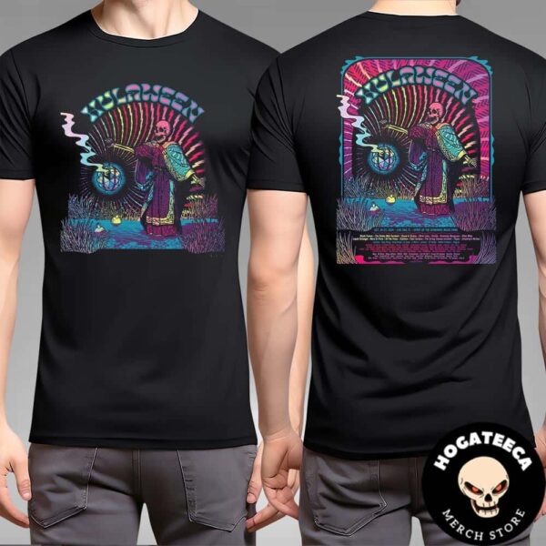 Spirit Lake 2024 Suwannee Hulaween October 24 27 Live Oak Florida Spirit Of The Sunwannee Music Park Up Line Up Two Sides Unisex T Shirt