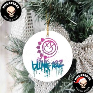 Style Blink 182 Band Christmas 2024 Tree Decorations Ornament