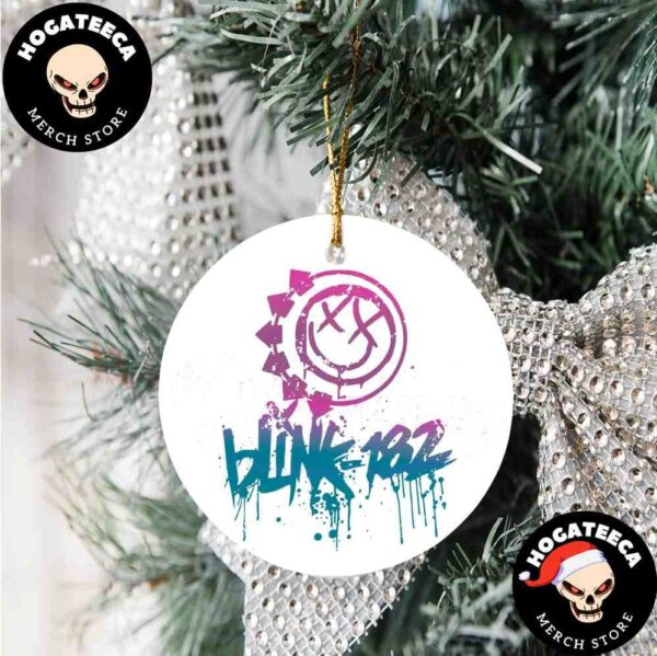 Style Blink 182 Band Christmas 2024 Tree Decorations Ornament