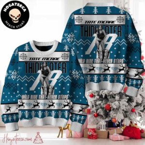 Tate McRae Think Later Ugly Christmas Sweater Chirstmas Gifts 2024 Xmas For Family And Friends Ugly Sweater