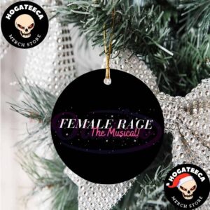 Taylor Swift Female Rage The Musical Album Christmas 2024 Tree Decorations Ornament