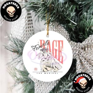 Taylor Swift Female Rage The Musical World Tour 2024 Christmas 2024 Tree Decorations Ornament