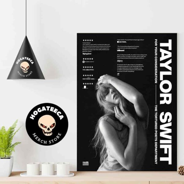 Taylor Swift For Your Consideration Banner For The 2025 Grammys Home Decor Poster Canvas