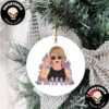 Taylor Swift Swiftie Taylor Swiftie 1989 Era Tour Christmas 2024 Tree Decorations Ornament