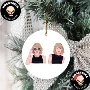 Taylor Swift Swiftie Taylor Swiftie 1989 Era Tour Christmas 2024 Tree Decorations Ornament