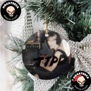 Taylor Swift TTPD Christmas Gift Tree Decorations Ornament