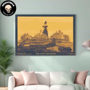 The Avett Brothers On October 6th 2024 The Rady Shell At Jacobs Park In San Diego Ga Home Decor Poster Canvas