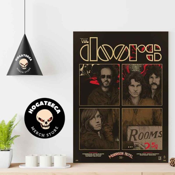 The First Time In Nearly 5 Years This Official The Doors Morrison Hotel Home Decor Poster Canvas