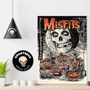 The Misfits Halloween Day Oct 31 2024 Home Decor Poster Canvas