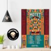 Thrown Australia Tour February 2025 Schedule List Home Decor Poster Canvas