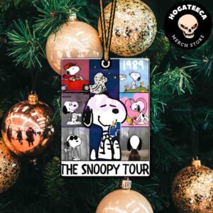 The Snoopy Tour Taylor Swift Eras Tour Christmas 2024 Tree Decorations Ornament