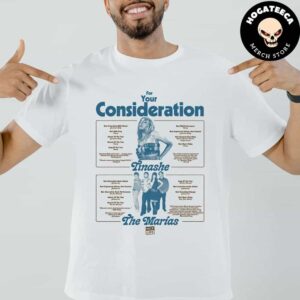 Tinashe And The Marias For Your Consideration Banner For The 2025 Grammys Unisex T-Shirt