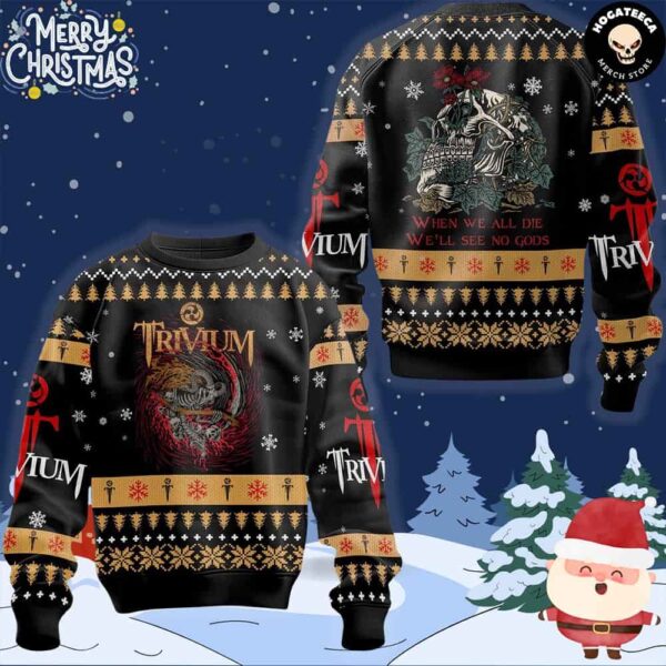 Trivium The Phalanx Ugly Christmas Sweater Chirstmas Gifts 2024 Xmas For Family And Friends