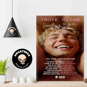 Troye Sivan For Your Consideration Banner For The 2025 Grammys Home Decor Poster Canvas