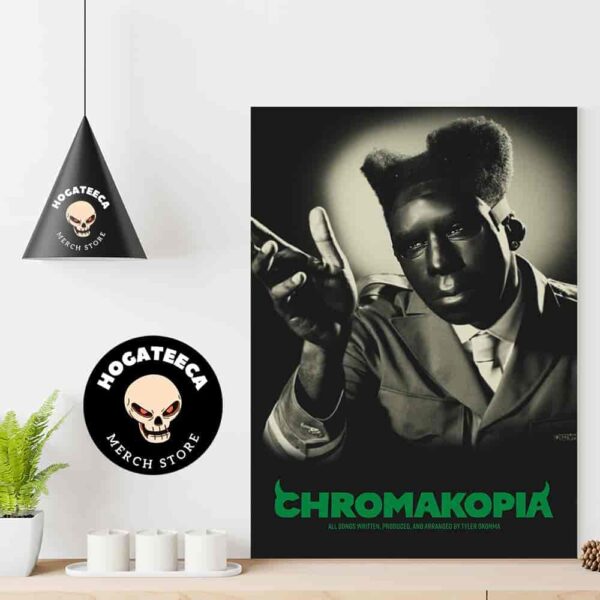 Tyler The Creator CHROMAKOPIA Released on October 28 2024 Home Decor Poster Canvas