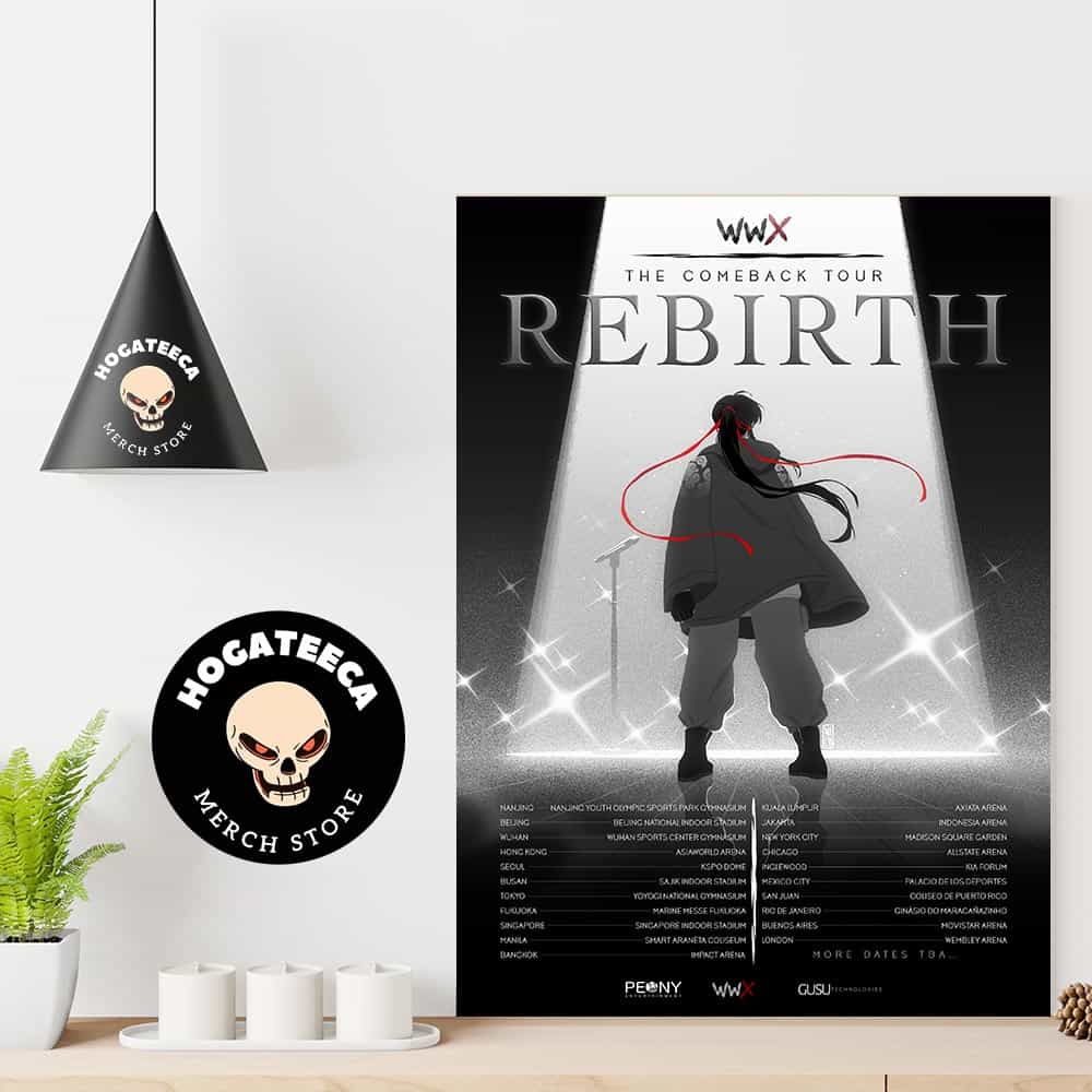 WWX The Come Back Tour Rebirth After 13 Years Returns To The Stage Schedule List Date Home Decor Poster Canvas