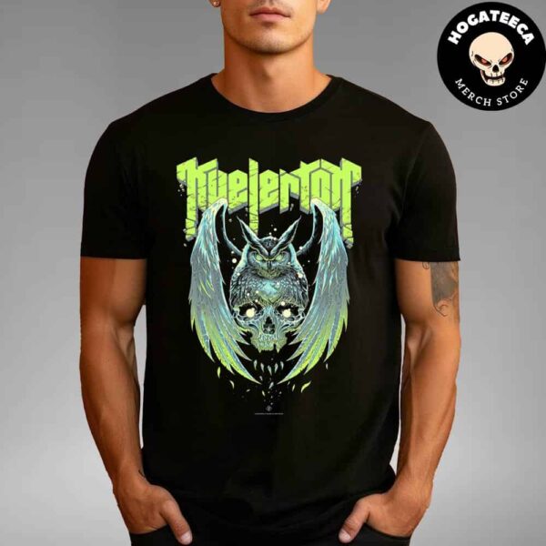 Kvelertak artwork by Lukepreeceart for KR?TERVEG TE HELVETE TOUR 2024-2025 Unisex T-Shirt