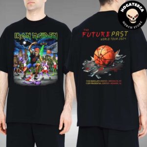 Iron Maiden The Future Past 2024 Tour On Nov 2 In New York NY And Nov 9 Newark NJ Two Sides Unisex T-Shirt