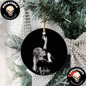 Adele Weekends Merch On November 15-16 2024 At Caesars Palace In Las Vegas Christmas Gift Tree Decorations Ornament