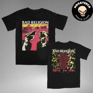 Bad Religion Recipe For Hate Track List Two Sides Unisex T-Shirt