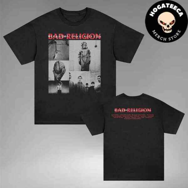 Bad Religion Stranger Than Fiction Collage Track List Two Sides Unisex T-Shirt