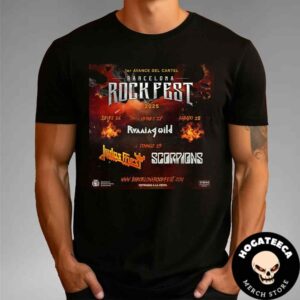 Barcelona Rock Fest 2025 Unisex T-Shirt