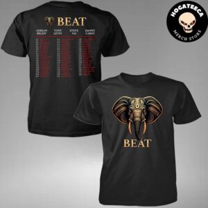 Beat 2024 Tour Performing The Music Of 80s King Crimson Elephant Lineup And Performances Scheduled Two Sides Unisex T-Shirt