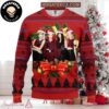 Chibi BTS Bangtan Boys Chirstmas Gifts 2024 Xmas For Family And Friends Ugly Sweater