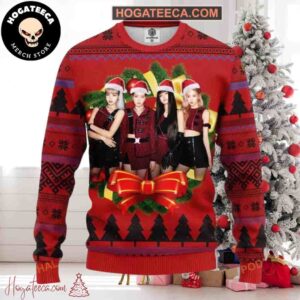 Blackpink Kpop Korea Chirstmas Gifts 2024 Xmas For Family And Friends Ugly Sweater