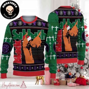 Black Sabbath Rock Band Fans Lover Chirstmas Gifts 2024 For Family And Friends Ugly Sweater