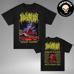 Blood Incantation Absolute Elsetour North America 2024 Cover Performances Scheduled Two Sides T-Shirt