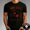 Bon Jovi All Time Best 1984-2024 Forever Band Cut Out Unisex T-Shirt