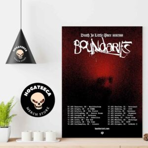 Boundaries Announces April 2025 European Tour Full Dates And Details Home Decor Poster Canvas