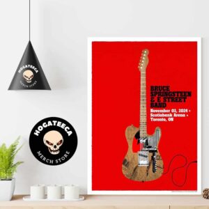 Bruce Springsteen And E Street Band Merch For Show On November 03 2024 At Scotiabank Arena Iin Toronto On Home Decor Poster Canvas