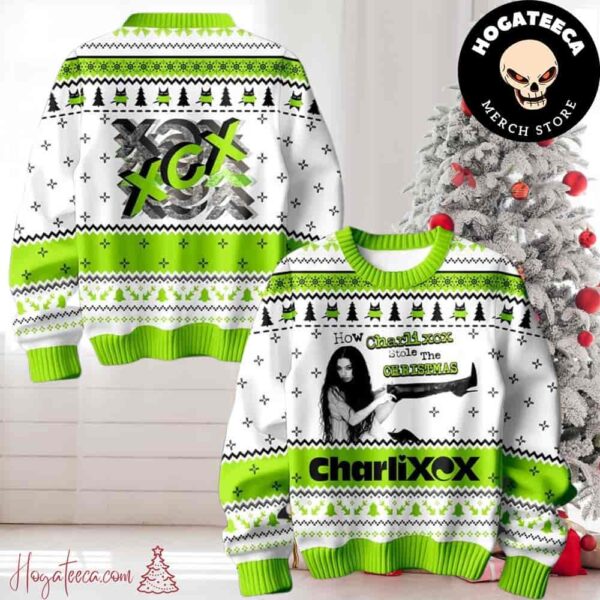 Charli XCX Stole The Christmas Chirstmas Gifts 2024 Xmas For Family And Friends Ugly Sweater