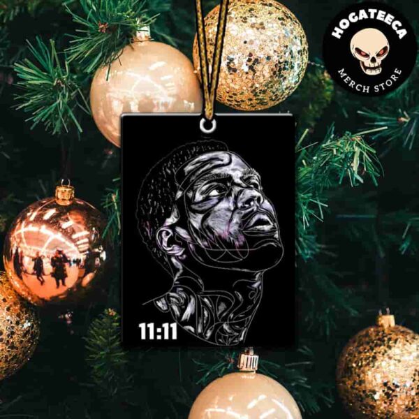 Chris Brown Concert Tour 11 11 Christmas Gift Tree Decorations Ornament