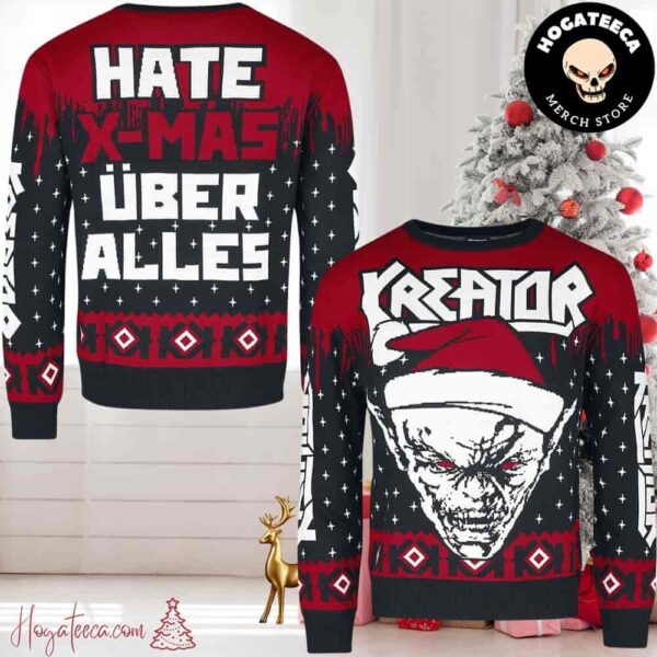 Christmas jumper multicolour by Kreator Chirstmas Gifts 2024 Xmas For Family And Friends Ugly Sweater