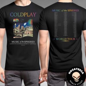 Coldplay Music Of The Sphere Tour 2024 In Melbourne Australia At Marvel Stadium On 30-31 October And 2-3 November 2024 Two Sides Unisex T-Shirt