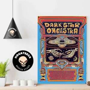 Dark Star Orchestra Fall Tour November 2024 Performances Scheduled Home Decor Poster Canvas