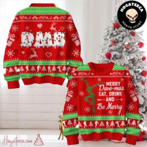 Dave Matthews Band Merry Dave-mas Eat Drink DMB Chirstmas Gifts 2024 Xmas For Family And Friends Ugly Sweater