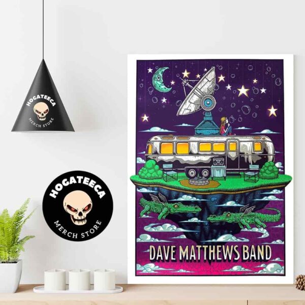 Dave Matthews Band Song Series Art Print Satellite 2024 Home Decor Poster Canvas