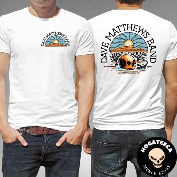 Dave Matthews Band The Holiday Gift 2024 Merch Guide Desert Skull Two Sides Unisex T-Shirt