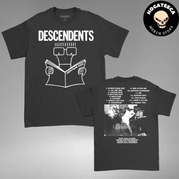 Descendents Everything Sucks 25th Anniversary Merch Two Sides Unisex T-Shirt