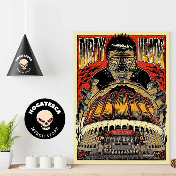 Dirty Heads Merch At The Forum On Friday November 22 2024 Home Decor Poster Canvas