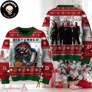 Disturbed Forever Fan 2024 Chirstmas Gifts 2024 Xmas For Family And Friends Ugly Sweater