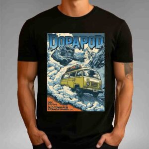 Dopapod Merch On Dec 12-13-14-15 2024 At Old Town Pub In Steamboat Springs Co Unisex T-Shirt