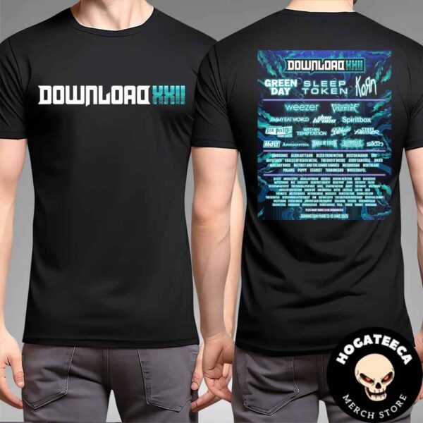 Download Festival 2025 Lineup Announced Donington Park 13-15 June 2025 Two Sides Unisex T-Shirt