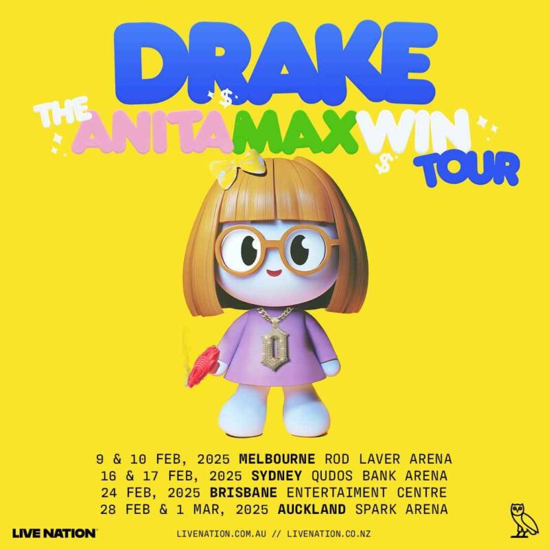 Drake Anita Max Win Tour Feb 2025 In Australia Performances Scheduled 11zon